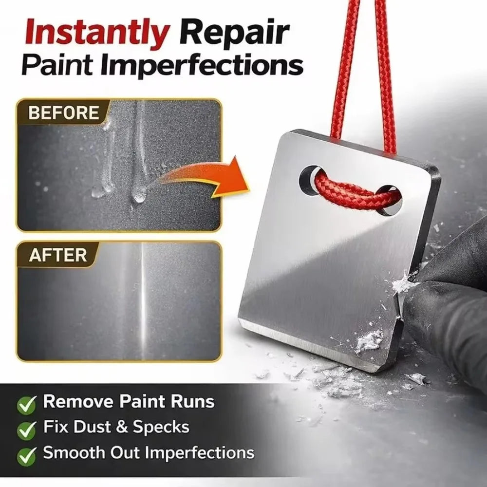 Raspador para reparação localizada da pintura automóvel
