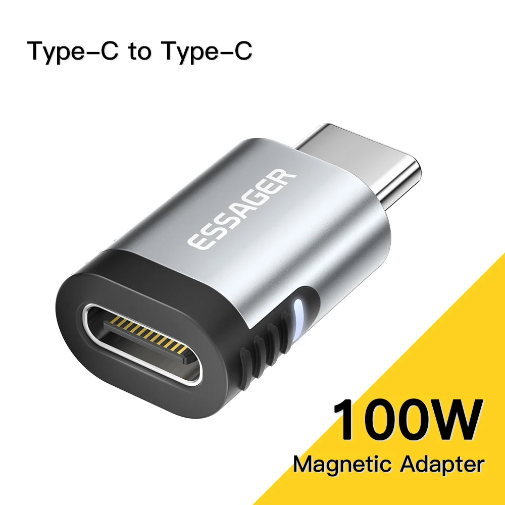 Adaptateur USB-C magnétique à 24 broches, 100W