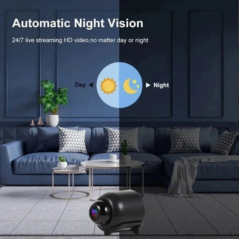 1080P Wireless Night Vision Mini Surveillance Camera