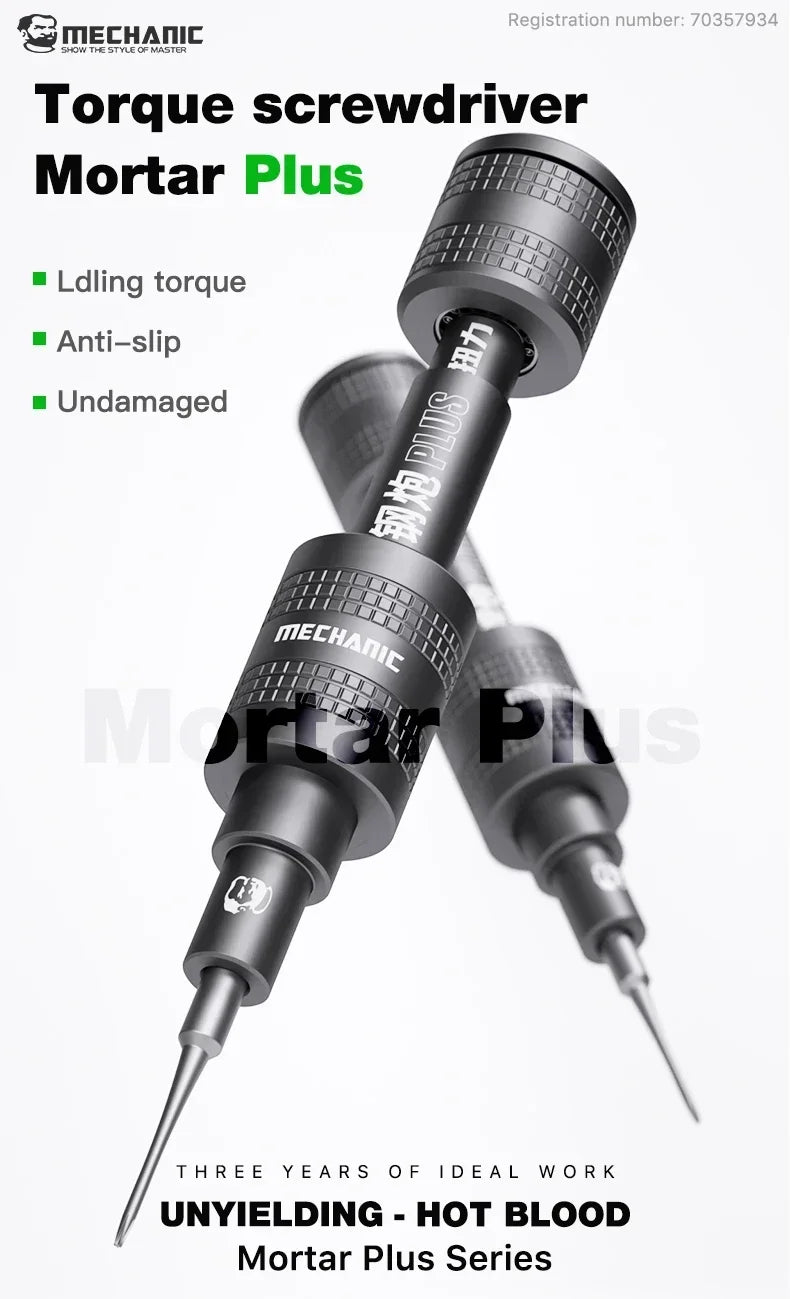 Precision Manual Screwdriver - Tip Options
