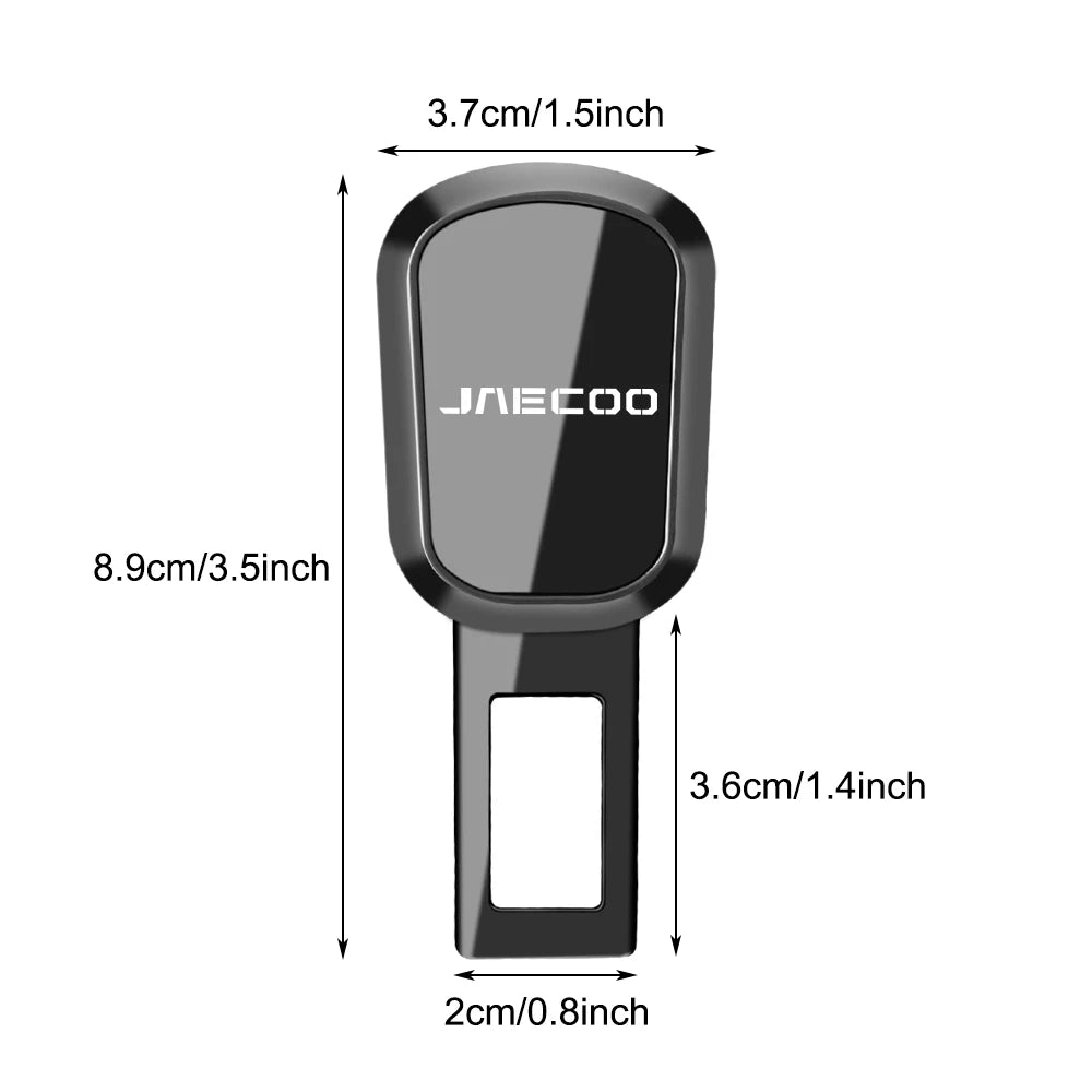 Extenseur de clip de ceinture de sécurité pour voiture Verrou de sécurité Bouchon pour Chery Jaecoo J7 J8 7 2023 2024 2025 Accessoires de style automobile