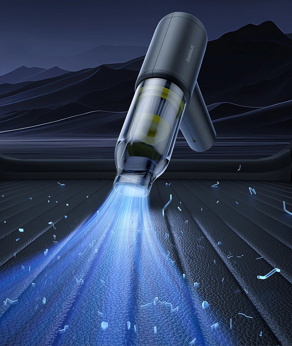 Baseus Car Vacuum Cleaner Wireless Air Dust Blower Gun for Car Powerful Portable Car Cleaning Appliance Cordless Vehicle Cleaner 