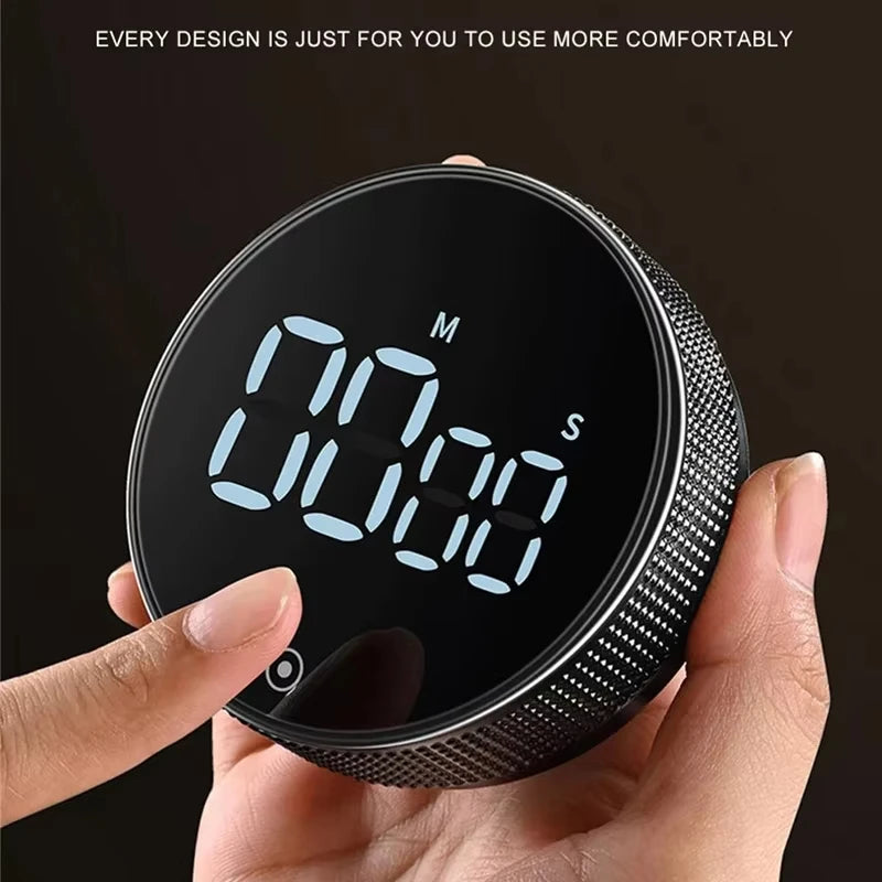 Magnetic Digital Timer with Rotary Control
