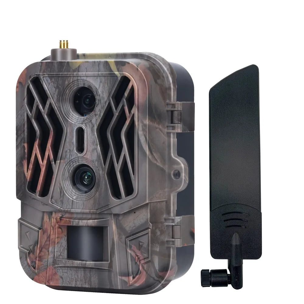 4G Trail Camera 120MP 4K, Dual Lens, 8000mAh Battery
