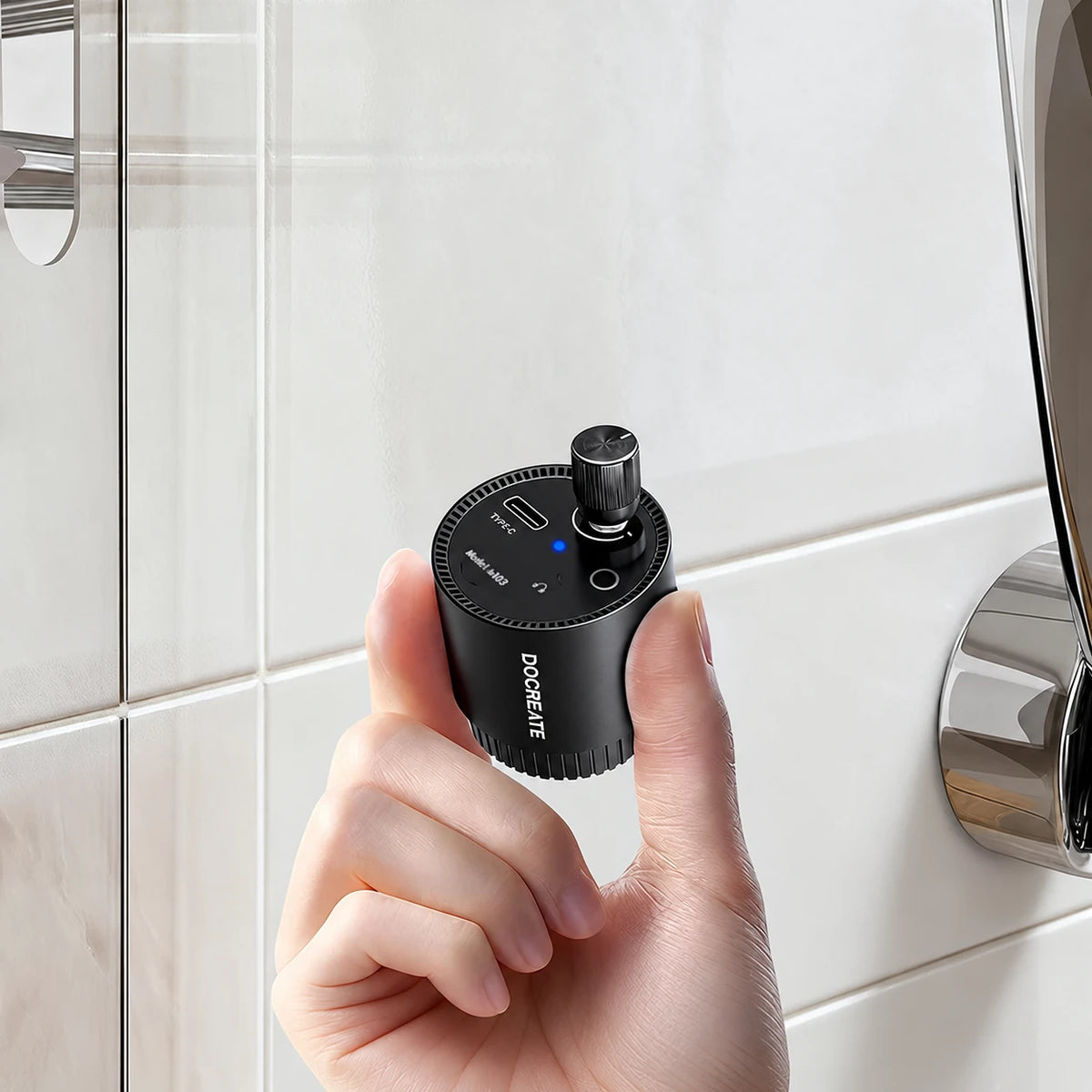 Kit d'écoute de fuites de tuyaux rechargeable USB-C