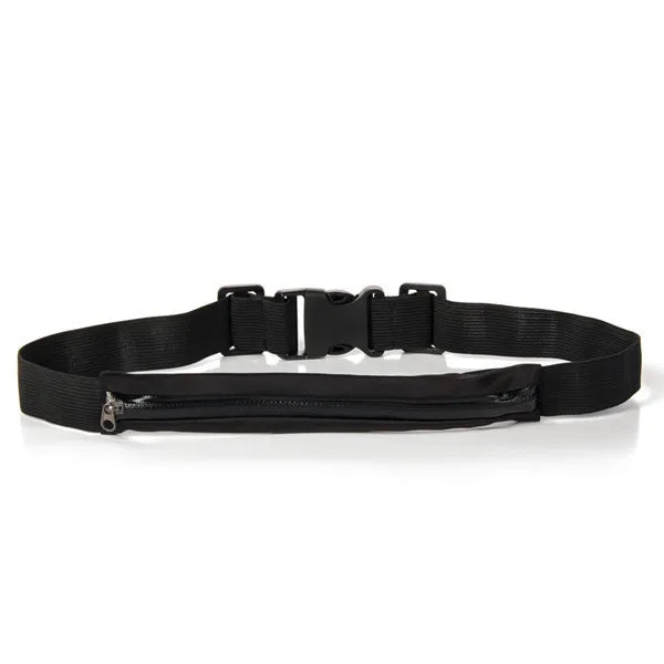 Running Waist Pack Double Pocket Waterproof Phone Belt Nylon Casual Small Fanny Bag Traveling Cycling Hiking Sport Gym Shopping 