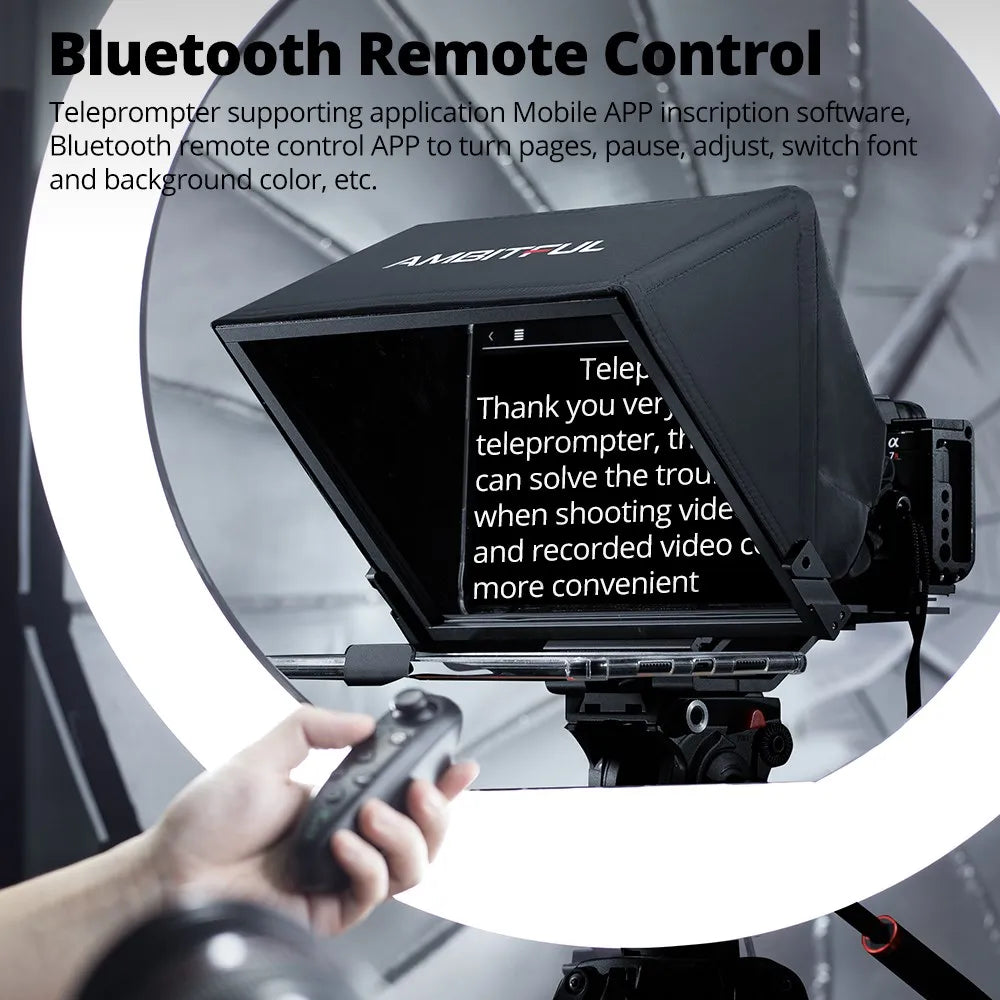 T14 Foldable Camera Teleprompter