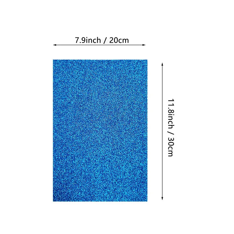 أوراق Felt فنية لامعة — قطعتان، 20 × 30 سم