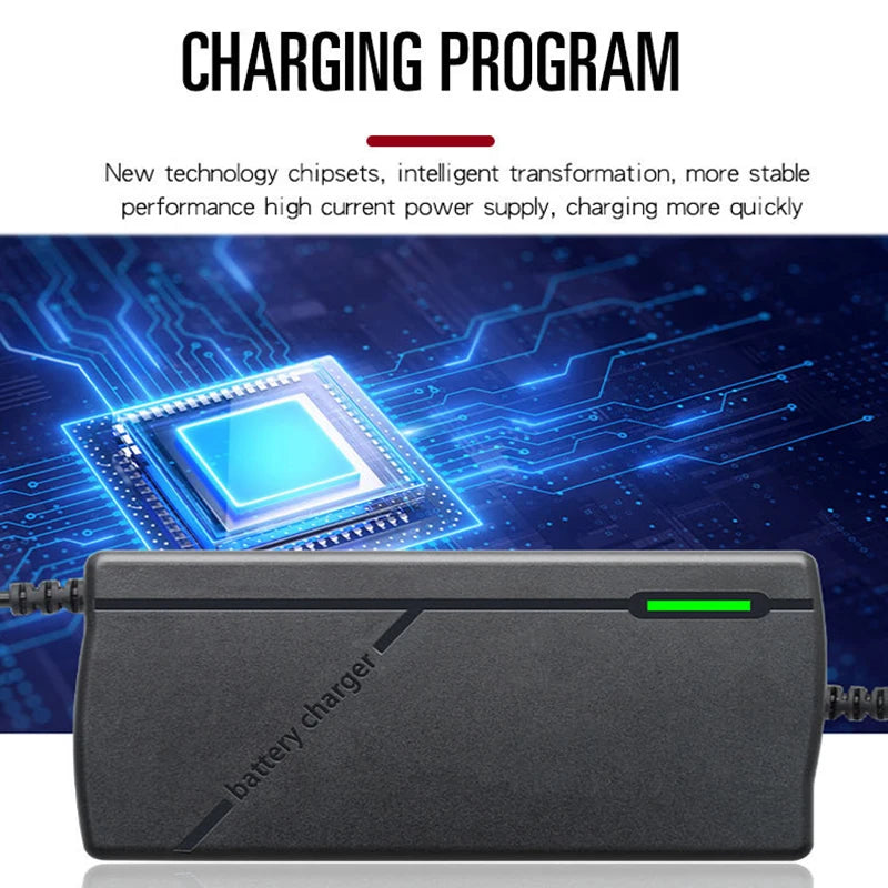 12V 10A Smart Lifepo4 Battery Charger AC110-240V 14.6V 4S 10A High Power Charger For 12.8V Lithium Iron phosphate Battery Pack