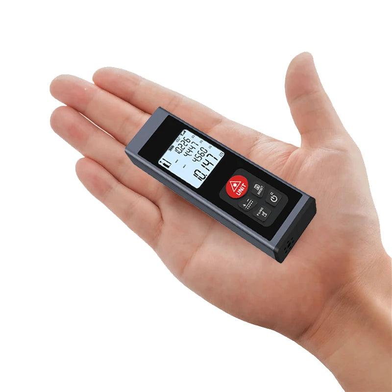 Rechargeable Laser Distance Meter, 40–100m Options