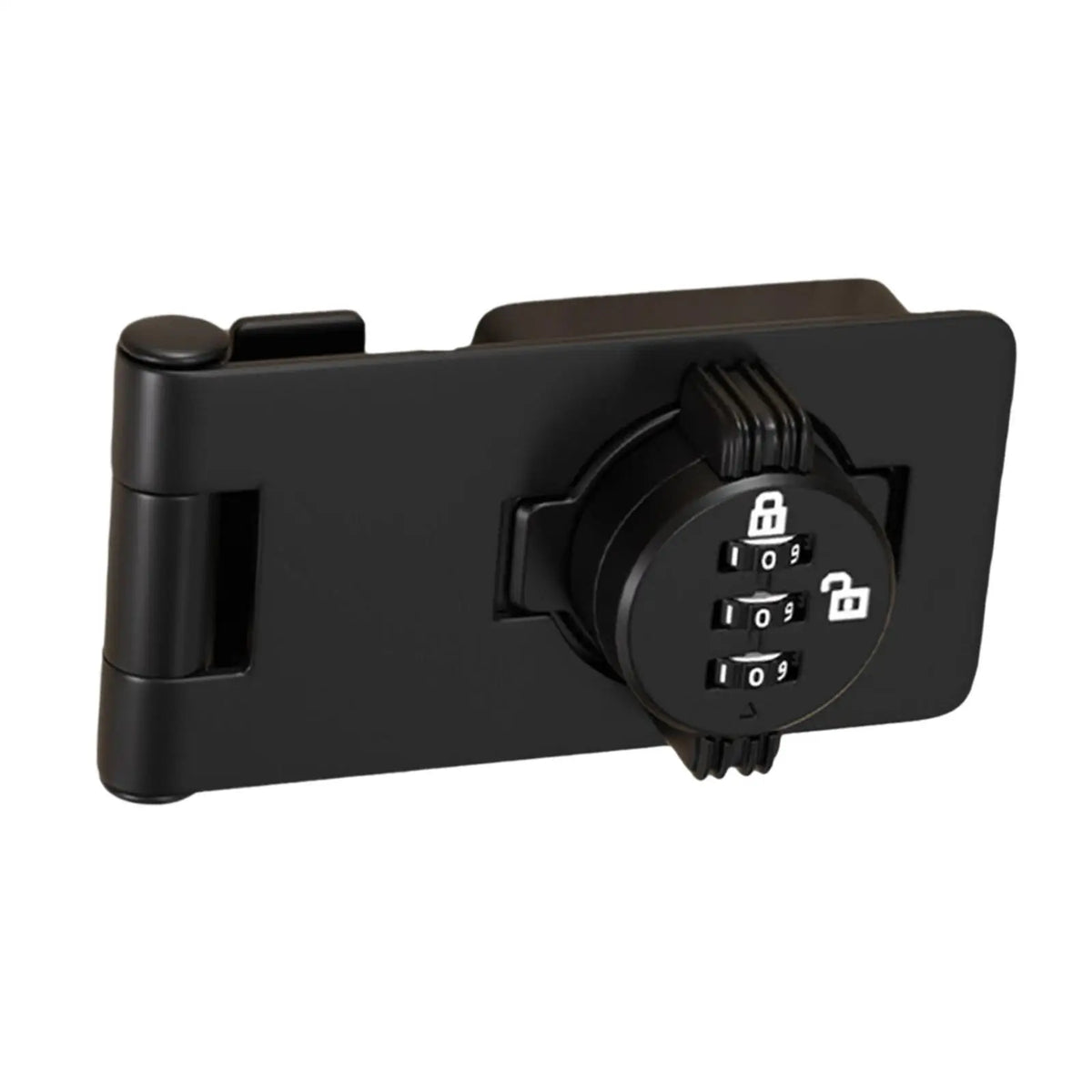 Rotating Combination Hasp Cabinet Lock