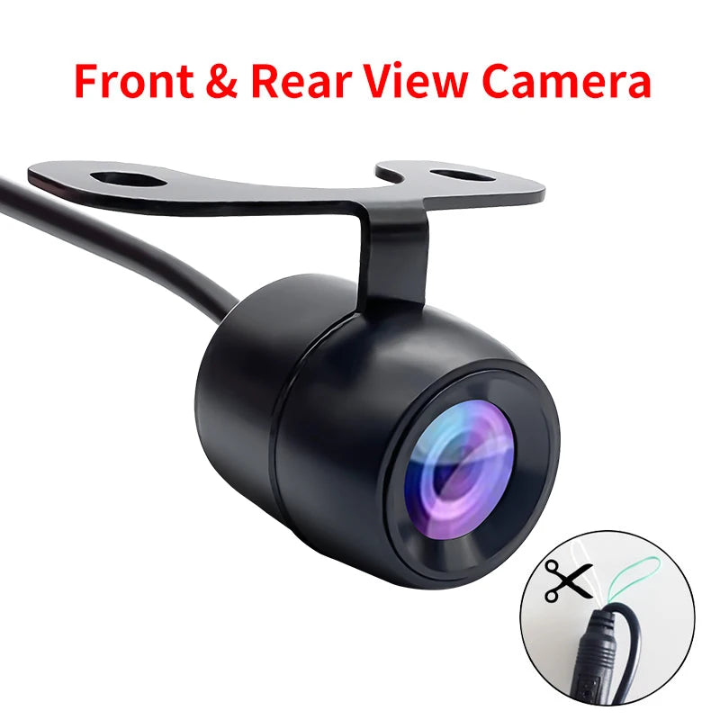 Car Reverse Camera HD Night Vision Wide Angle Rear View Parking Camera Waterproof CCD LED Auto Backup Monitor Color Image 