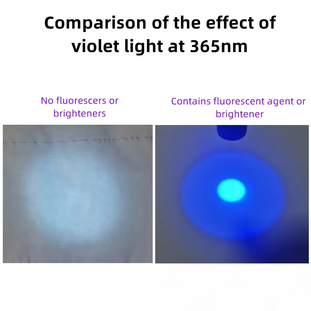 SV98 ladattava 365 nm UV-taskulamppu