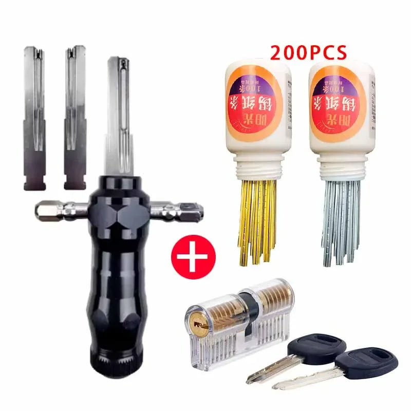 Foil-Type Locksmith Practice Tools, Set Options