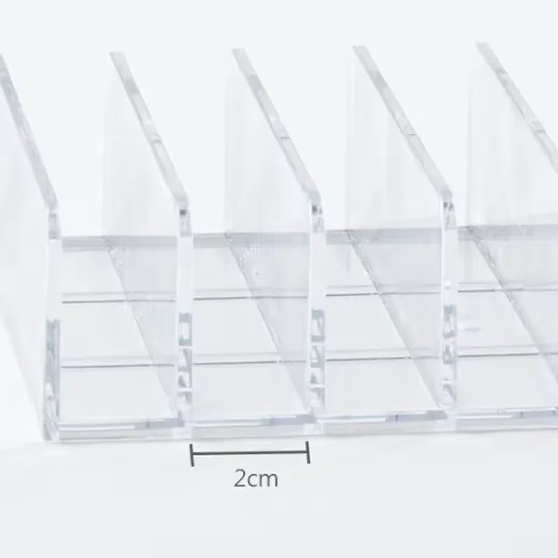Seven-Compartment Makeup Palette Organiser
