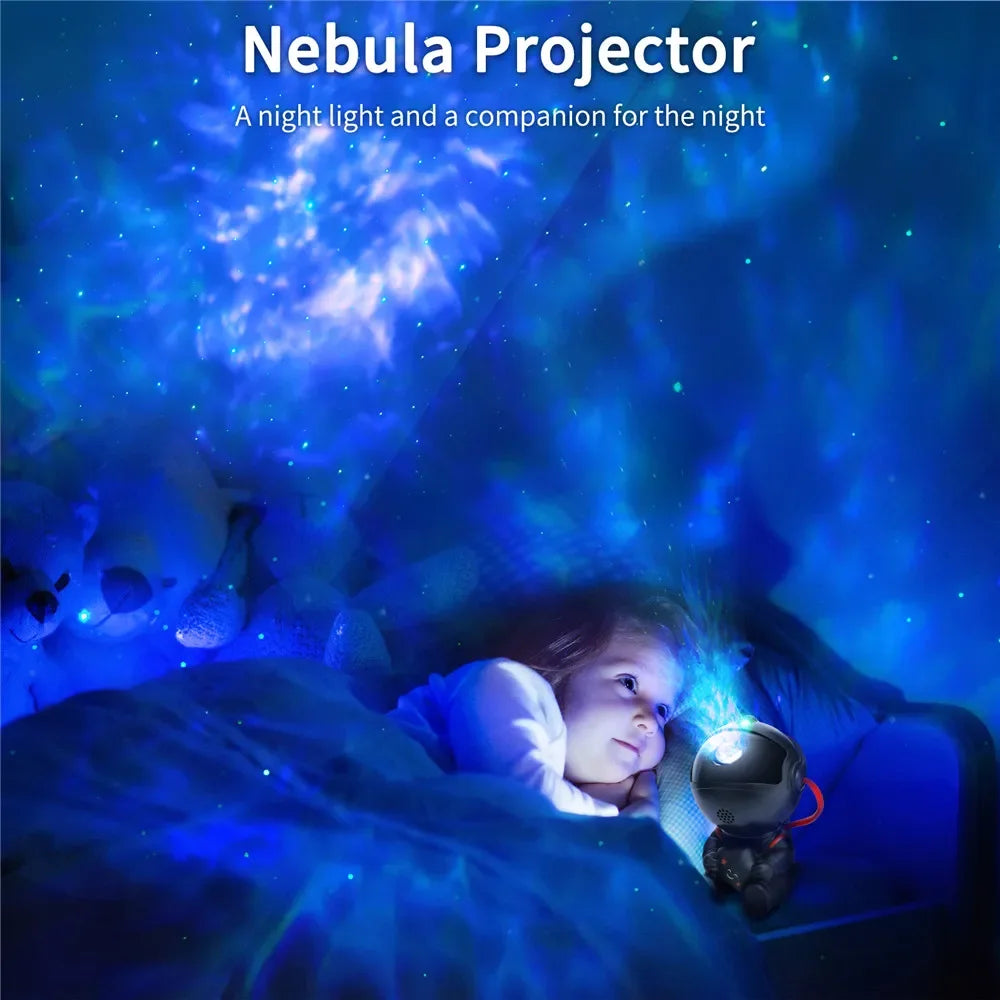 Galaxy Projector Led Night Light Star Projector Astronaut Projector Galaxy Light for Home Decorative Bedroom Children Kids Gift 