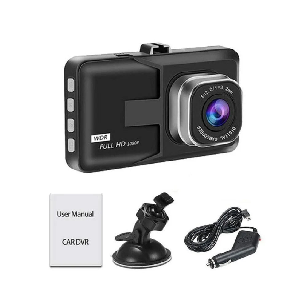 XUSHIDZ NEW 1080P HD Dash Camera Loop Recording Car Vehicle DVR Video Recorder Dashcam Night Vision 24h Parking Monitor G-sensor 