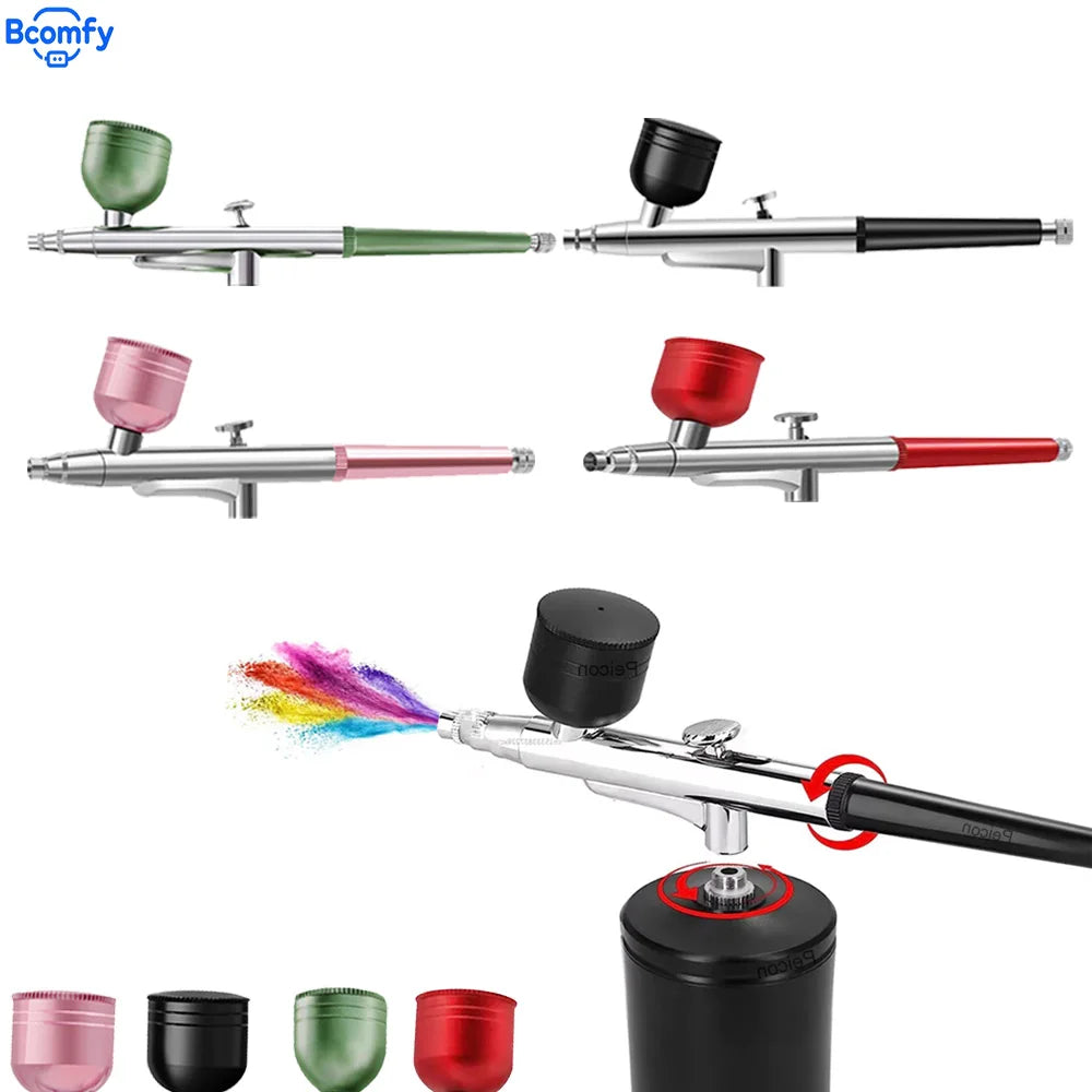 0.3 mm Airbrush Gun for Nail Art, Cake Decorating and Models