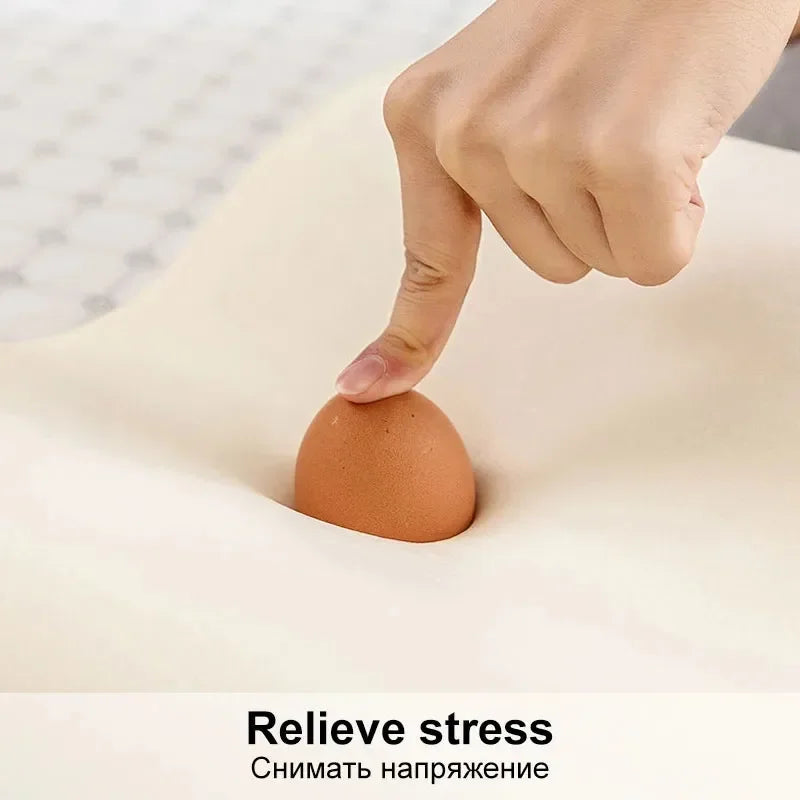 Long Pillow Memory Foam Bedding Pillow Neck Protection Slow Rebound Shaped Maternity Pillow For Sleeping Orthopedic Pillows 