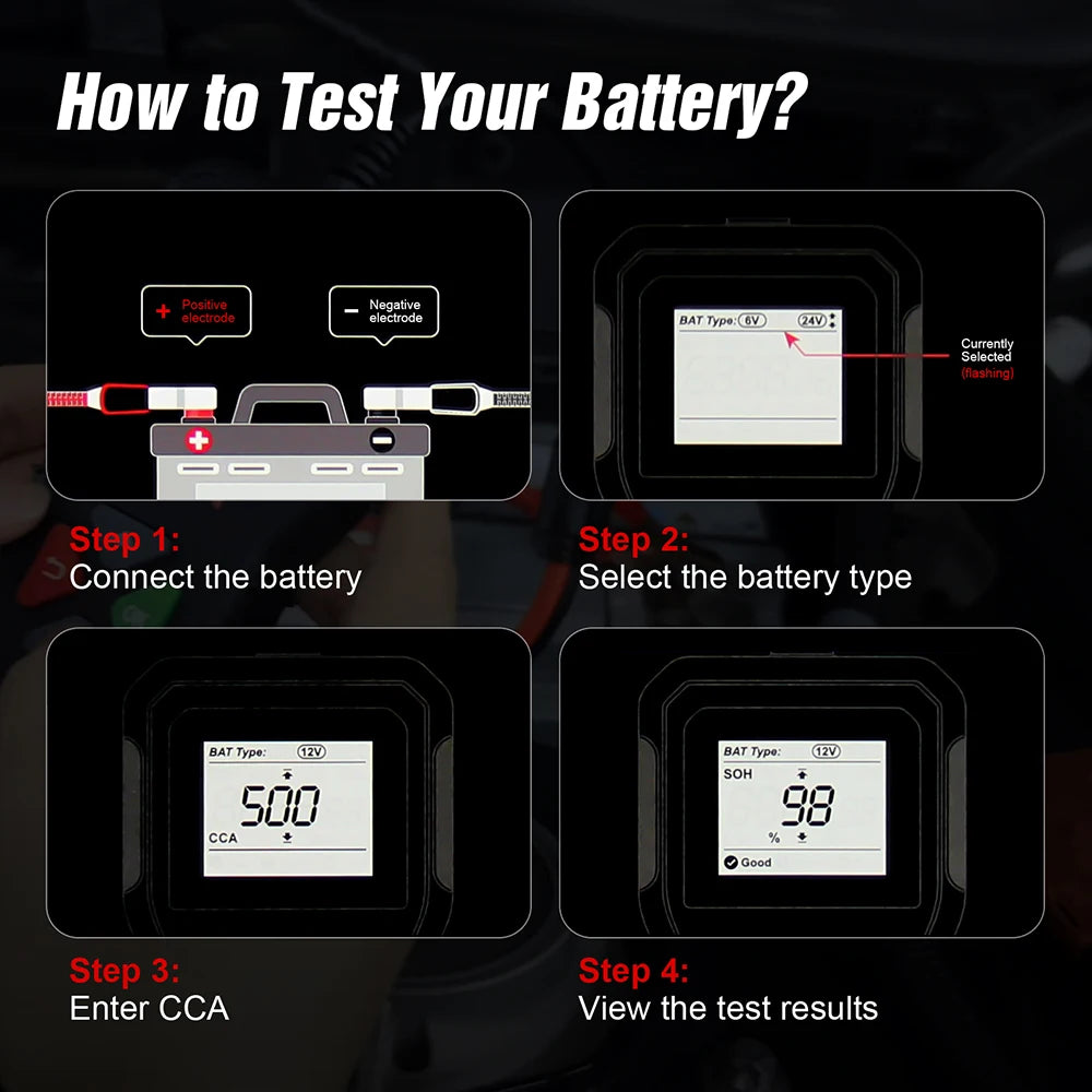 BM550 Vehicle Battery Tester