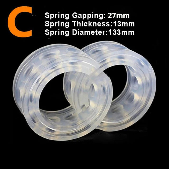 Urethane Coil-Spring Buffer Inserts, Pair