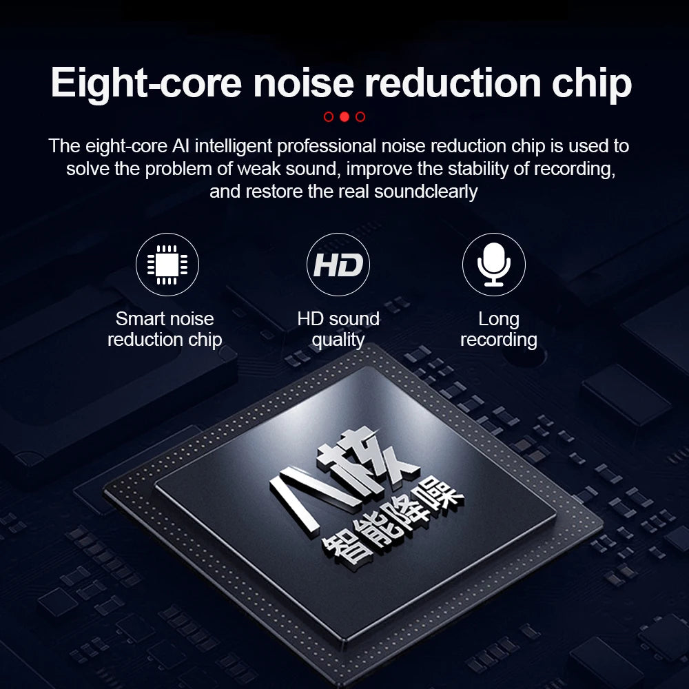 5000mAh Mini Power Bank Recorder Digtal Voice 8/32G Sound Record Activated Professional Large Capacity Storage MP3 Recording Pen