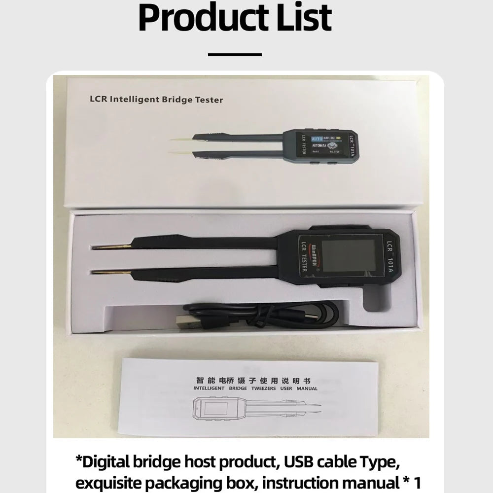 LCR101A Smart SMD Component Tester