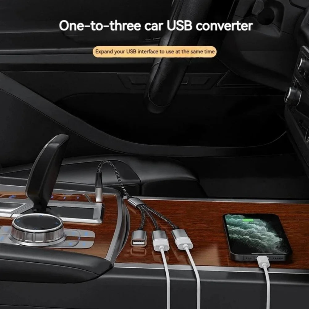 USB-2.0-Hub-Splitter mit USB-A- oder USB-C-Anschluss