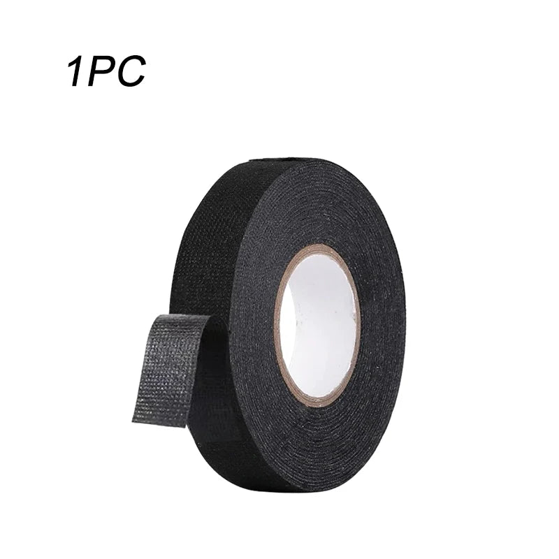 Electrical Insulating Tape Heat Resistant Harness Tape 9/15/50MM Car Cable Harness Wiring Loom Protection Waterproof Tape 