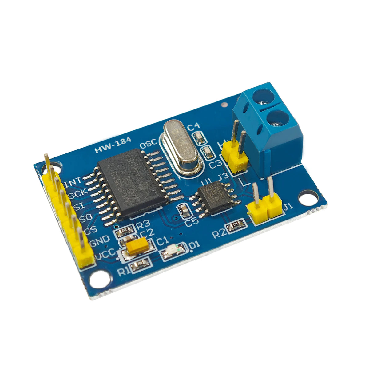 Modulo interfaccia CAN Bus MCP2515 con TJA1050