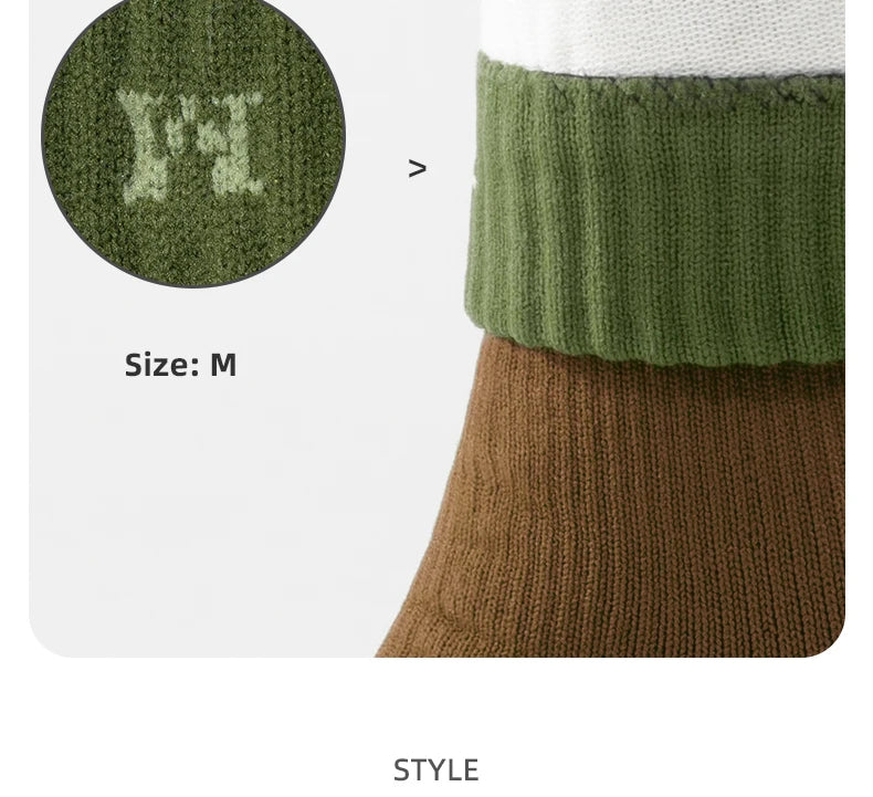 Waterproof Knee-High Hiking Socks for Outdoor, Snow, and Cycling
