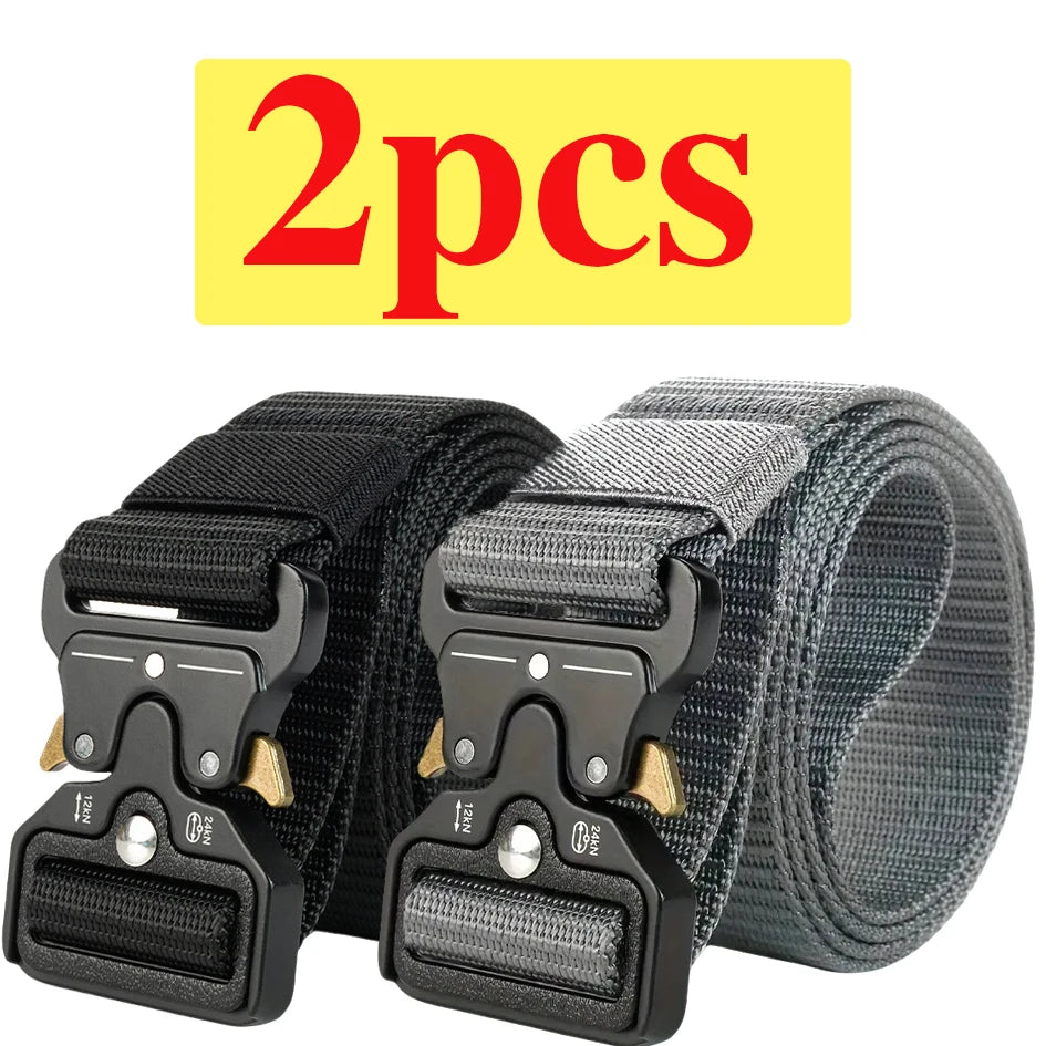 120cm Tactical-Style Belt Pair - Colour Options