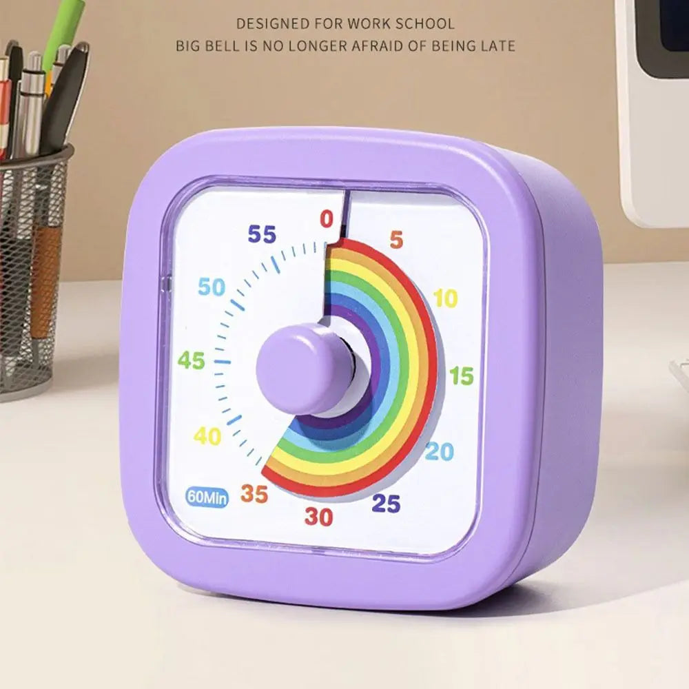 Visueller 60-Minuten-Countdown-Timer, rund oder quadratisch