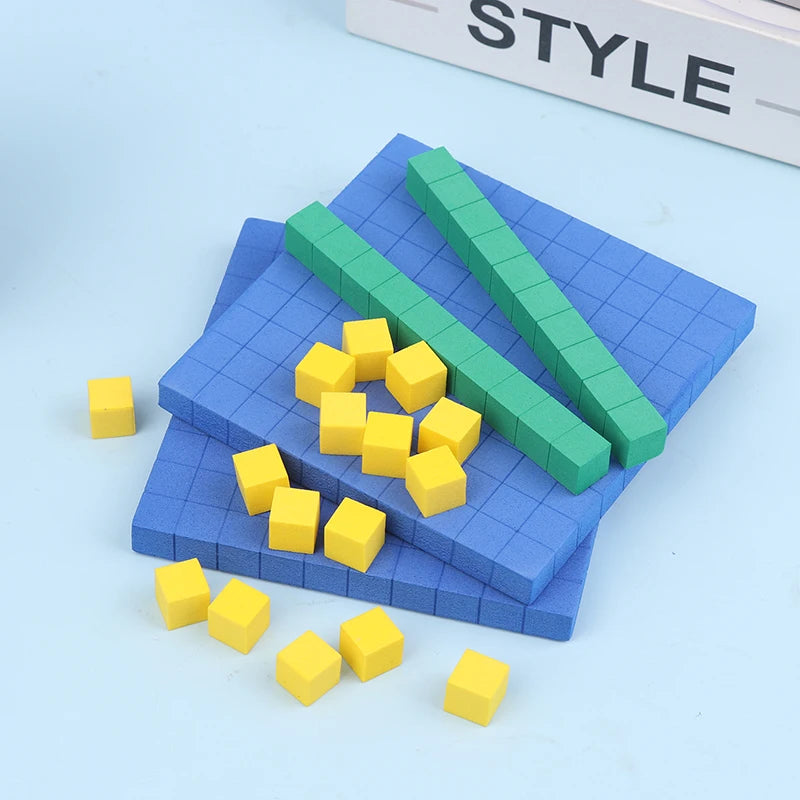 Base ti matematikblokke - 130 stykker