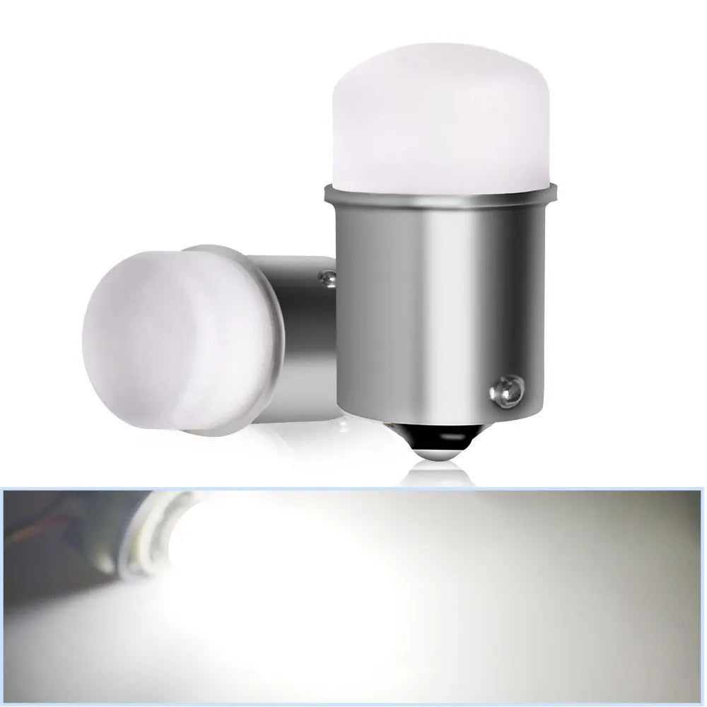 Lâmpada LED P21/5W BAY15D 1157 P21W BA15S 1156 12V 3014 9SMD 6500K Branco Âmbar para Travão, Estacionamento, Ré e Sinal de Volta do Carro