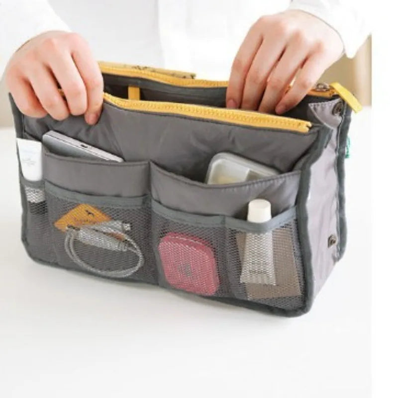 Felt Handbag Organiser Insert with Double-Folding Sides