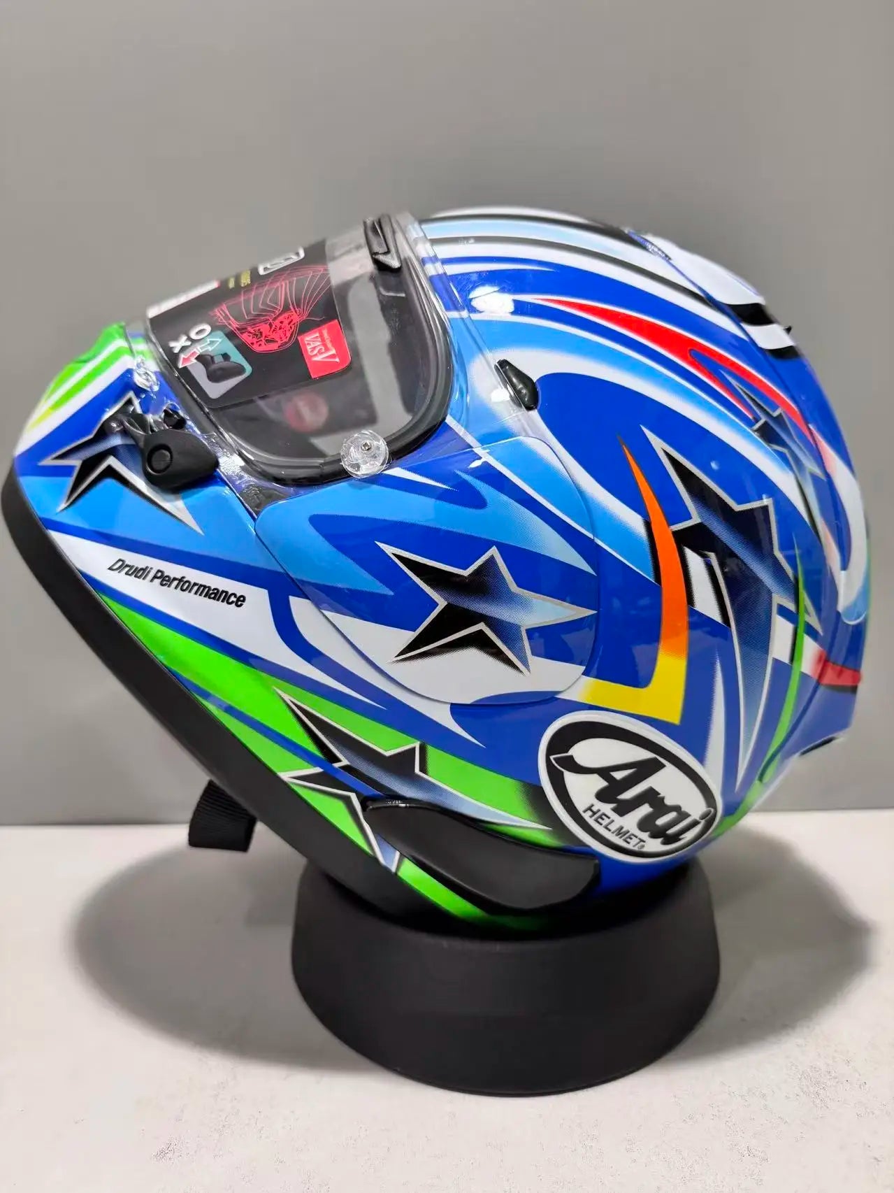 Arai Full Face Motorcycle Helmet RX7X Jian Nakano Green