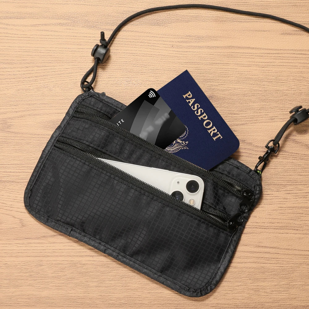 Slim Travel Passport Pouch