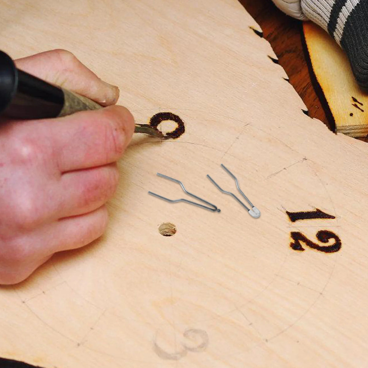 8 ks drevené spaľovacie špičky elektrické pyrography pero ihly náhradné vykurovacie vodiče špičky pre drevárske nástroje kompatibilné s High