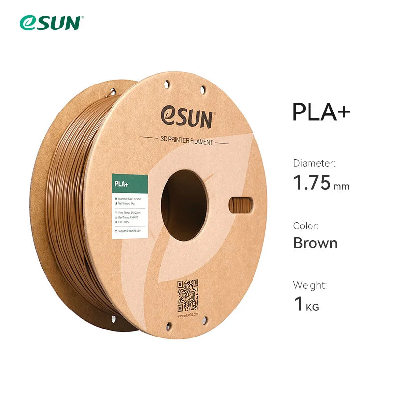 Filamento PLA+ para impressora 3D, 1.75 mm, bobina de 1 kg