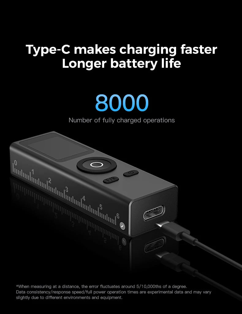 30m USB-Rechargeable Laser Distance Meter