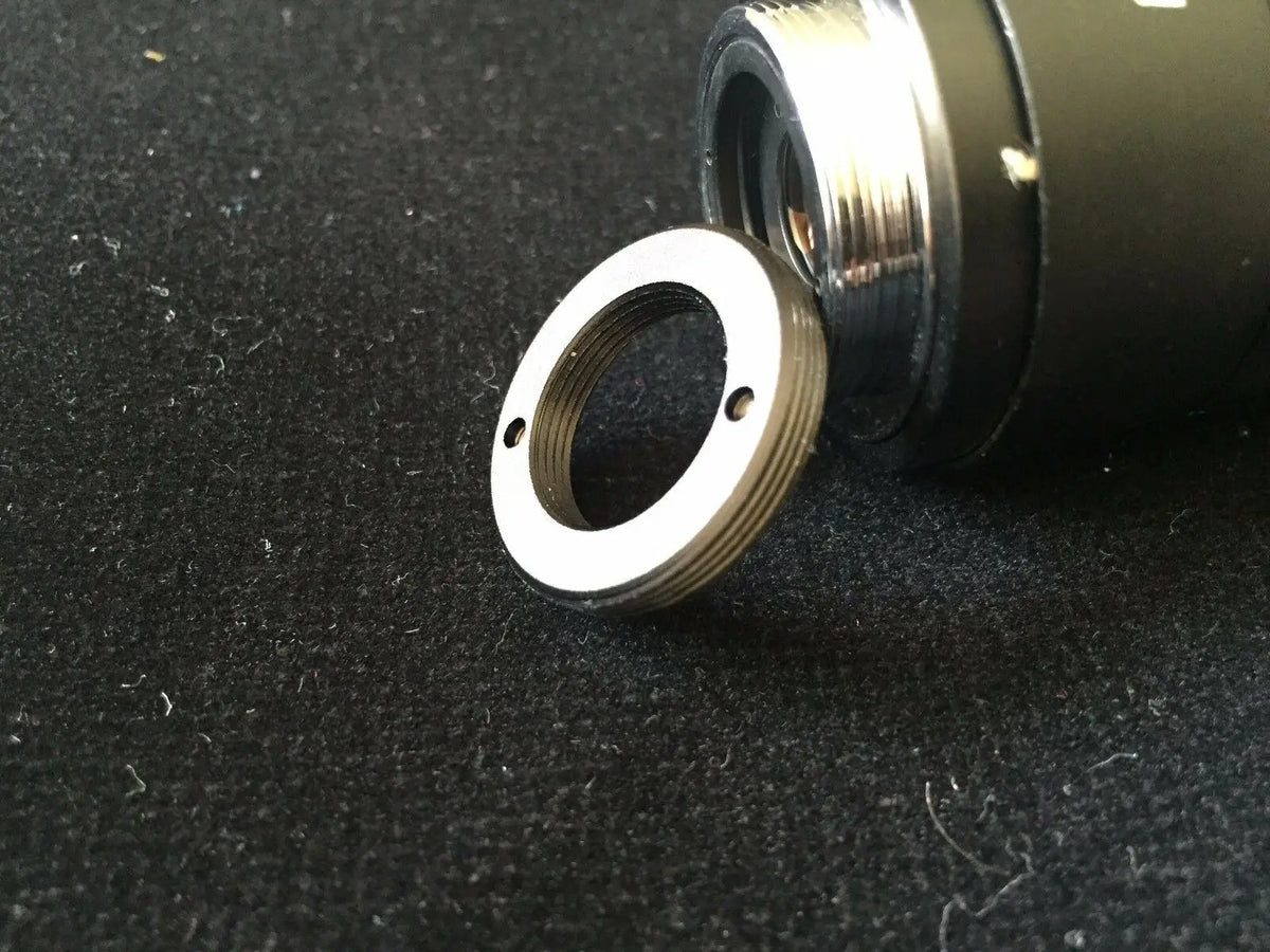 D-Mount to C-Mount Lens Adapter - Flange Options