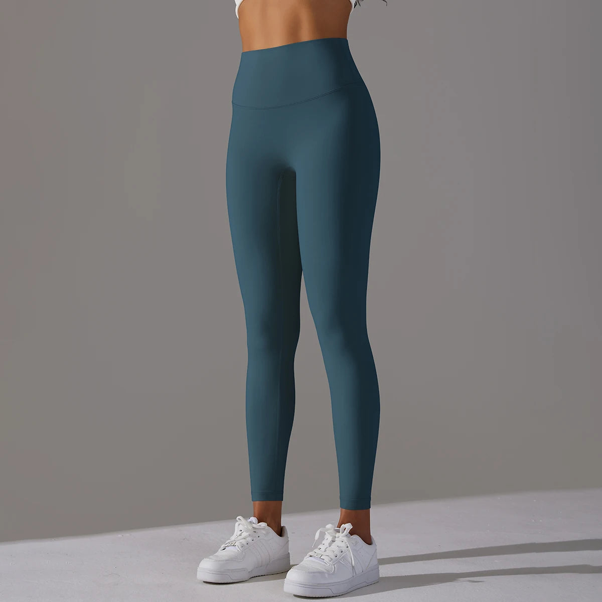 Damens High-Waist Stretch-Leggings