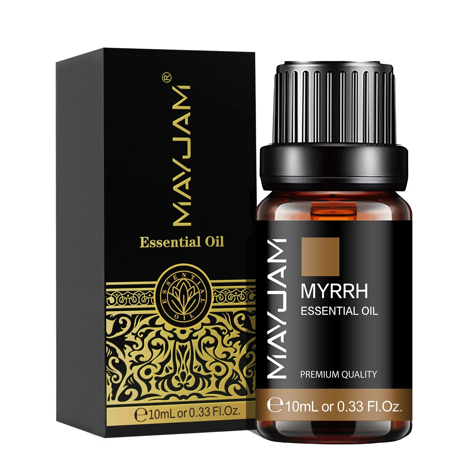 MAYJAM 10ML Essential Oil Lavender Jasmine Eucalyptus Vanilla Sandalwood Bergamot Rosemary Citronella Cinnamon Fragrance Oil 