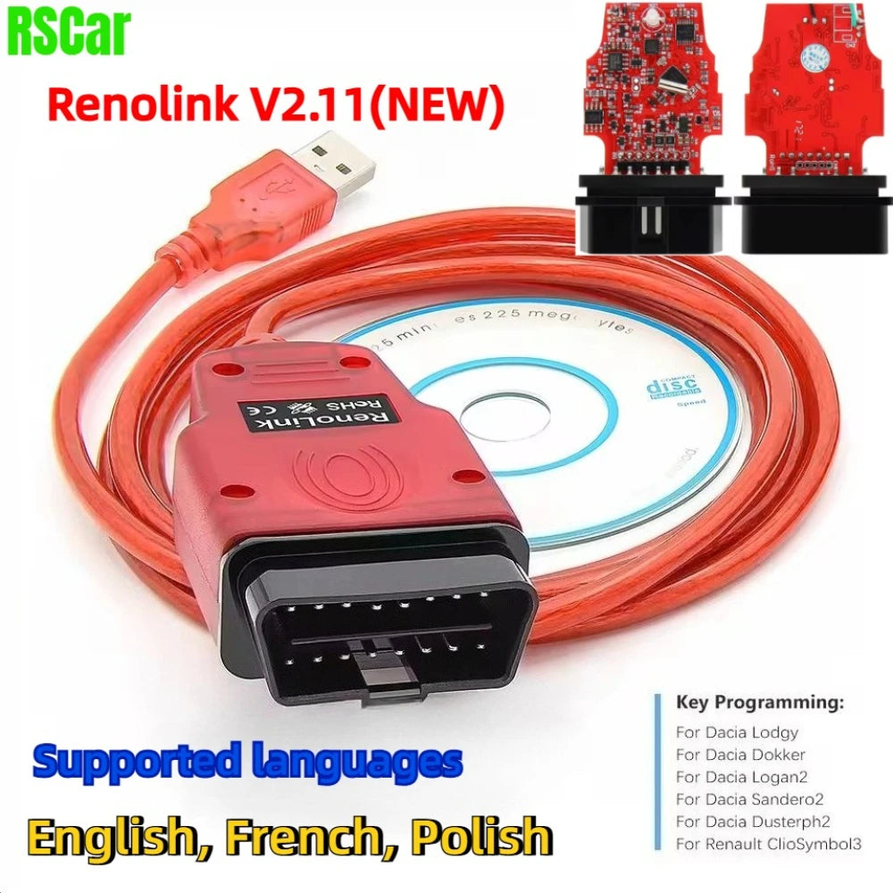 V2.11 OBD2 USB Diagnostic Interface
