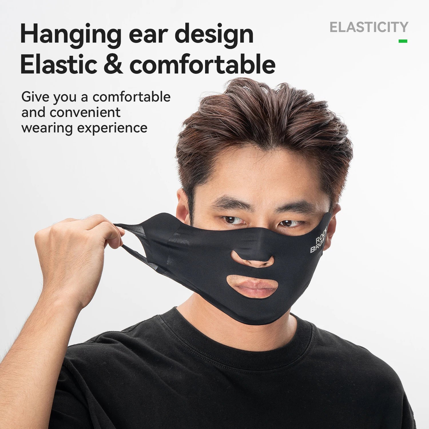 UPF50+ Ice Silk Cycling Face Mask for Sun Protection