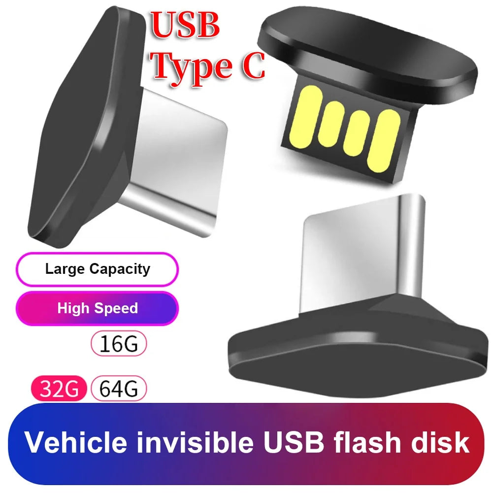 Μικρό USB Flash Drive Τύπου‑C Μνήμη Stick