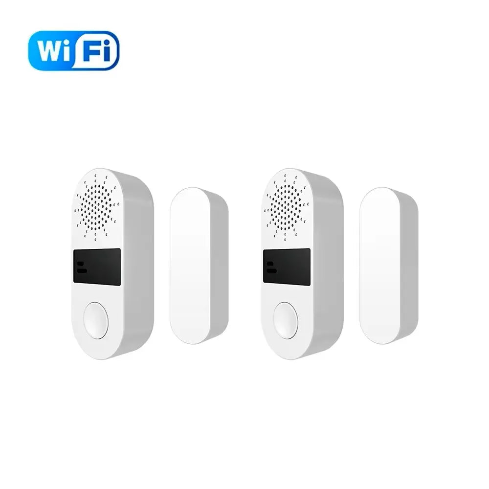 Wi-Fi Door Sensor with Sound and Light Alarm
