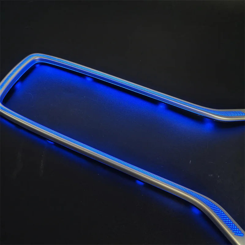 LED Cup Holder Light For Toyota Corolla Cross 2020 2021 2022 2024 Blue Interior Central Armrest Frame Atmosphere Decorative Lam