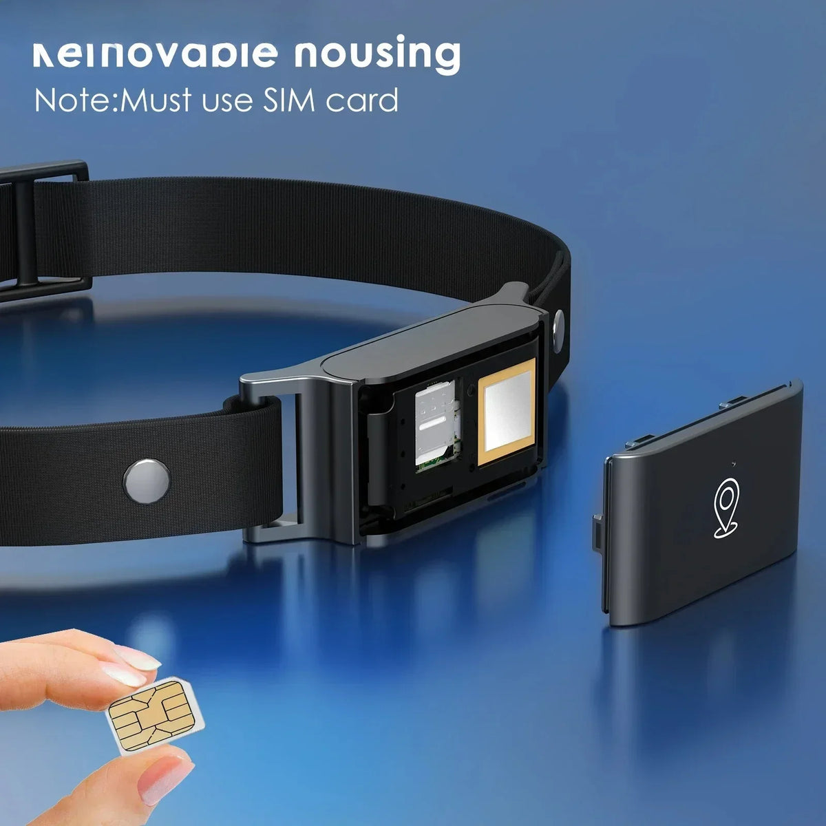 IP67 voděodolný GPS tracker 4G pro psy kočky, mini skutečný čas anti-ztráta lokátor pro domácí mazlíčky, chytré pouzdro pro obojek s monitorováním hlasu a geofence